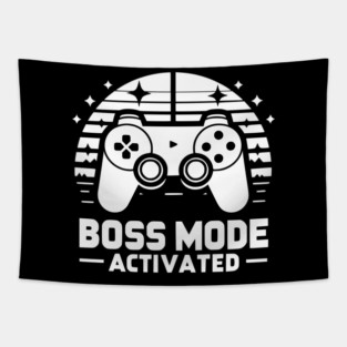 Boss Mode Activated Tapestry