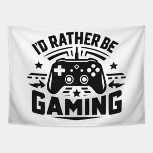 I’d Rather Be Gaming Tapestry