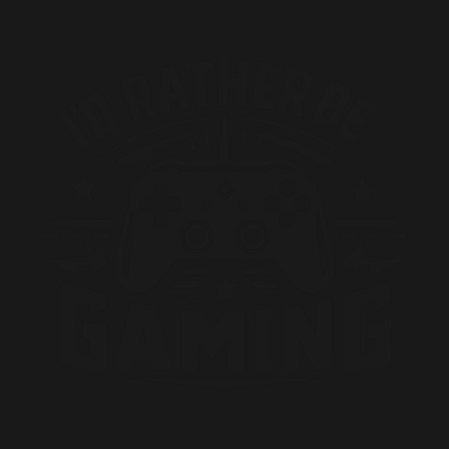 I’d Rather Be Gaming by Frank Ring