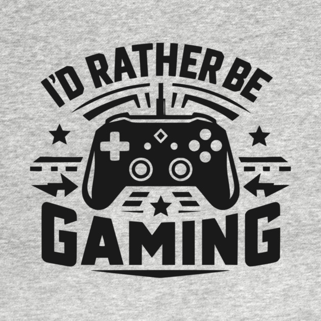 I’d Rather Be Gaming by Frank Ring