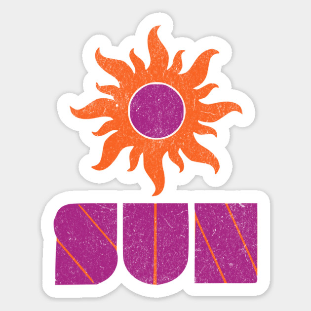 Retro Football Team Southern California Sun World Football League Magnet by Yesteeyear