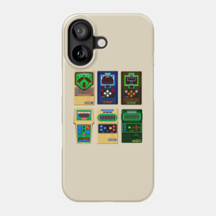 Retro Handheld Electronic Sports Video Games Phone Case