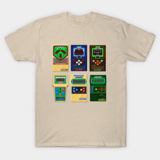Retro Handheld Electronic Sports Video Games T-Shirt