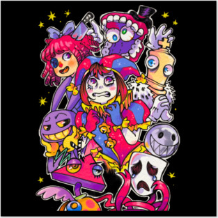 the amazing digital circus Posters and Art