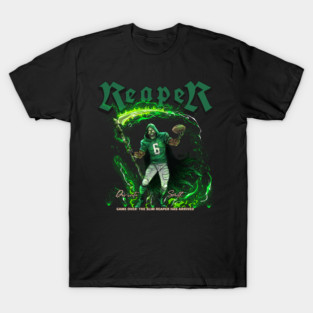Slim Reaper: Game Over Green Fire Edition T-Shirt