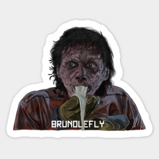 The Fly: Brundle Barf Sticker
