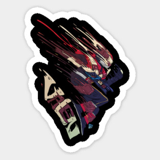 Kamen Rider Valen Splatter Sticker