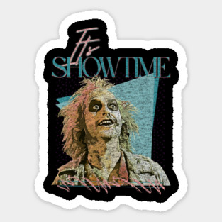 It's Showtime /// Retro Aesthetic /// 90's Style Sticker