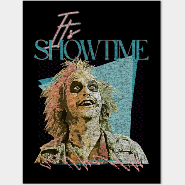 It's Showtime /// Retro Aesthetic /// 90's Style Wall Art by Shit Post Hero