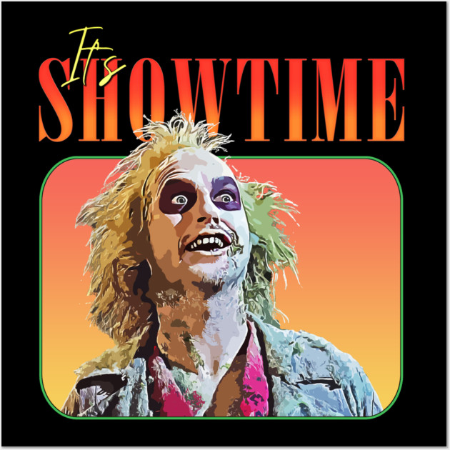 It's Showtime /// Retro Aesthetic Wall Art by Shit Post Hero