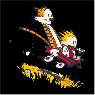 Calvin and Hobbes Speed Posters and Art
