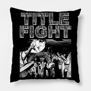 Title Fight Pillow