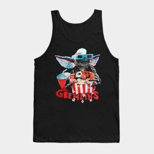 Gremlins Watch a Movie Tank Top