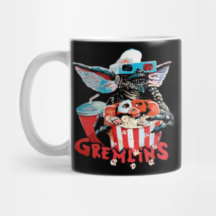 Gremlins Watch a Movie Mug