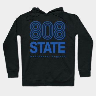 808 State Blue (fanmade merchandise) Hoodie
