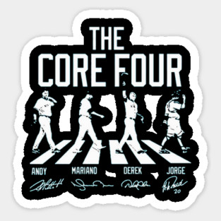Derek Jeter Core Four Sticker