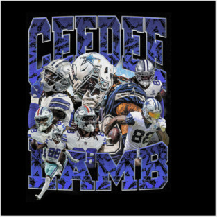 Ceedee Lamb Retro Bootleg Posters and Art