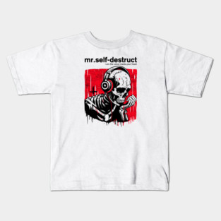 Mr. SELF-DESTRUCT Kids T-Shirt