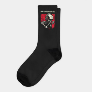 Mr. SELF-DESTRUCT Socks
