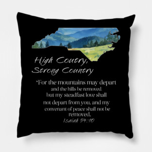 Hurricane Helene Relief Western NC, Stay Strong North Carolina Pillow