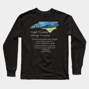 Hurricane Helene Relief Western NC, Stay Strong North Carolina Long Sleeve T-Shirt