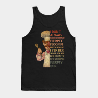VintagePink Swedish Chef Tank Top