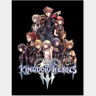 Kingdom Hearts Posters and Art