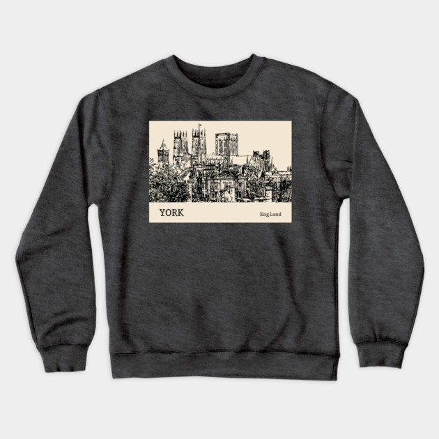 York England Crewneck Sweatshirt by Lakeric