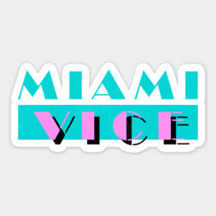 Miami Vice Sticker