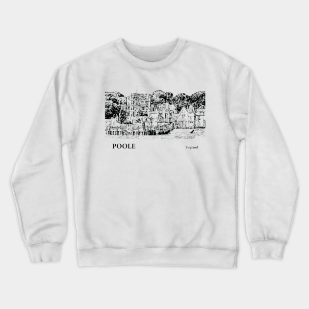 Poole England Crewneck Sweatshirt by Lakeric