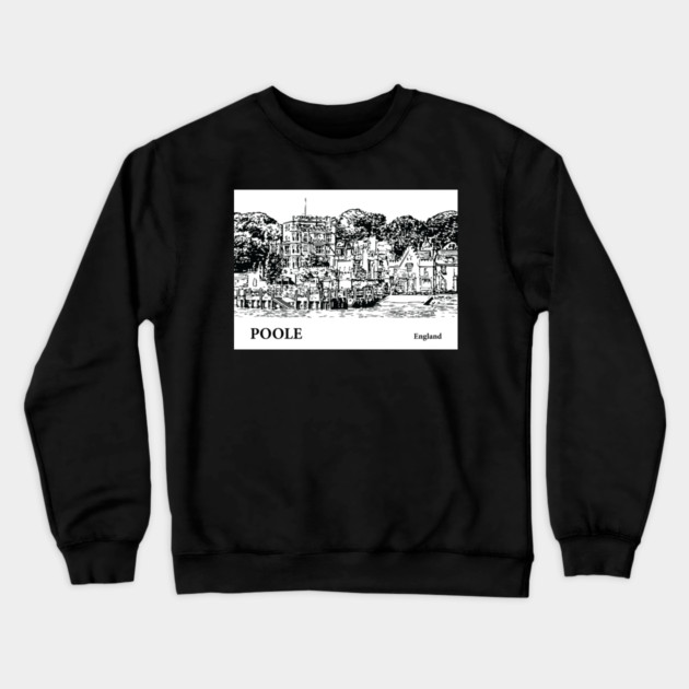 Poole England Crewneck Sweatshirt by Lakeric