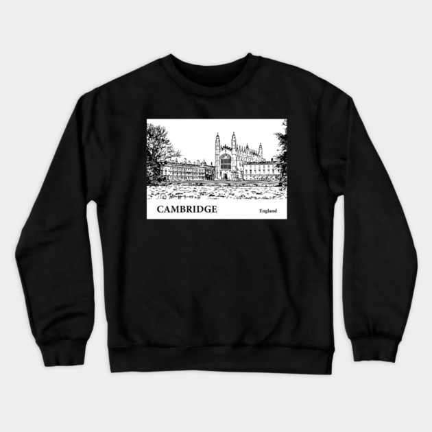 Cambridge England Crewneck Sweatshirt by Lakeric