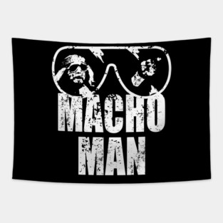 Vintage Macho Man Tapestry
