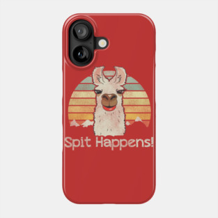 Spit Happens Vintage Worn Phone Case
