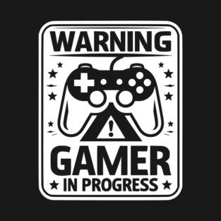 Warning Gamer in Progress T-Shirt