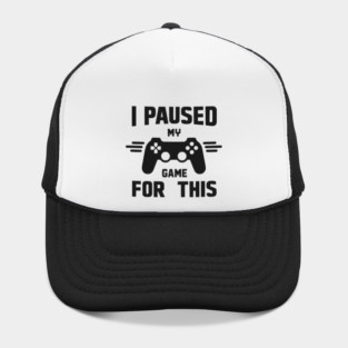 I Paused My Game for This Hat