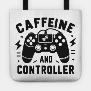 Caffeine and Controller Tote
