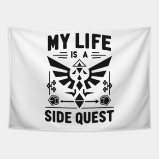 My Life is a Side Quest Tapestry
