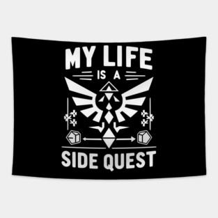 My Life is a Side Quest Tapestry