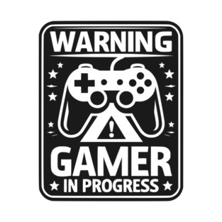 Warning Gamer in Progress T-Shirt