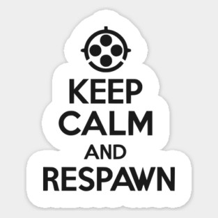 Keep Calm and Respawn Magnet