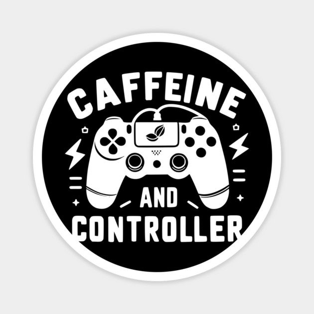 Caffeine and Controller Magnet by Frank Ring