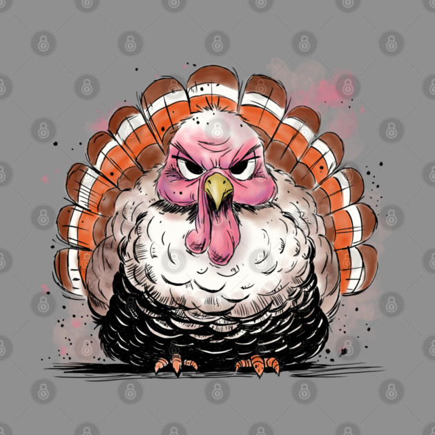 Grumpy Turkey by H. R. Sinclair