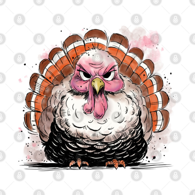 Grumpy Turkey by H. R. Sinclair