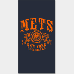 Mets Vintage Baseball Posters and Art