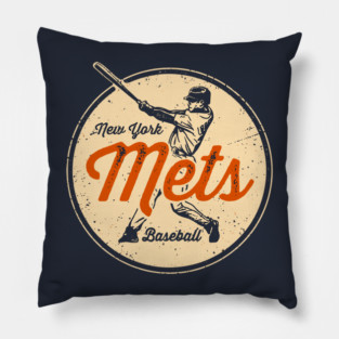 Vintage Mets Pillow
