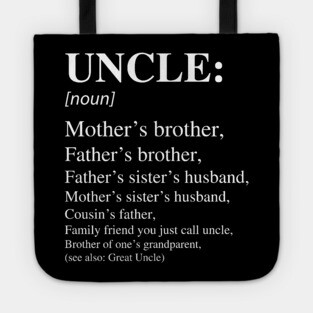 Uncle - HDTGM Tote