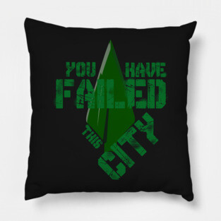 Green Arrow Pillow