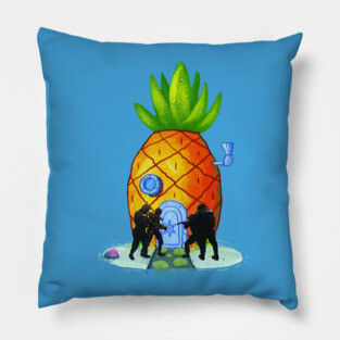 house raid Pillow