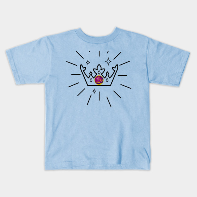 FirstClassQueen Crown Kids T-Shirt by FirstClassQueen